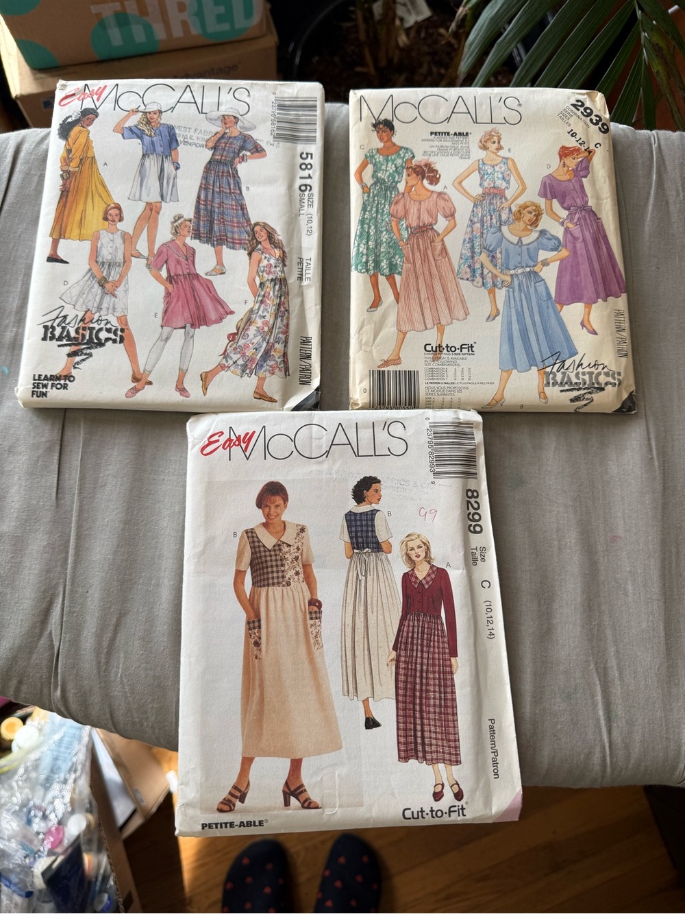 McCall's Vintage Dress Pattern Bundle